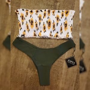 ZAFUL Sunflower Bikini Set